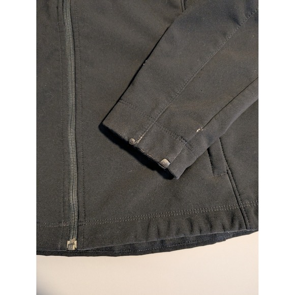 The North Face Apex Bionic Softshell Jacket Womens L Black Full Zip w/Flaws - Picture 10 of 11